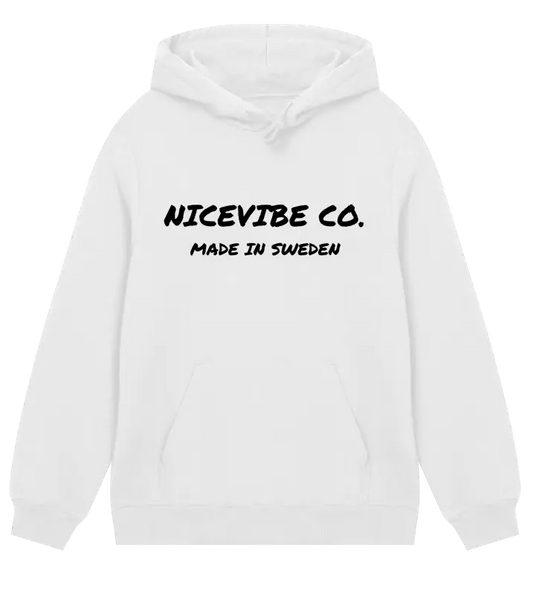 NiceVibe Co. Signature Hoodie - Off white / XS / men - hoodie